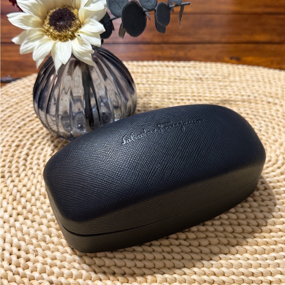 Salvatore Ferragamo Black Sunglasses Case